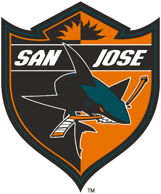 San Jose Sharks 2008 Alternate Logo iron on transfers for fabric version 2...